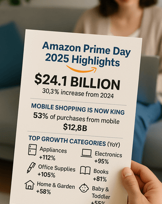 Amazon Prime Day 2025 Breaks Records: What the Data Tells Us and How Sellers Should Respond