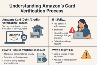 Understanding Amazon’s Card (Debit/Credit) Verification Process — What Sellers Need to Know