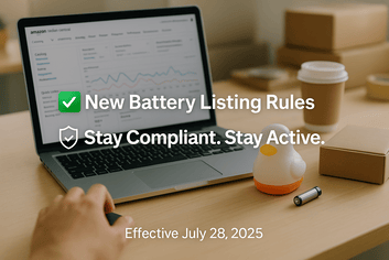 Amazon’s New Battery Safety Requirements for FBM Sellers: What You Need to Know Before July 28, 2025